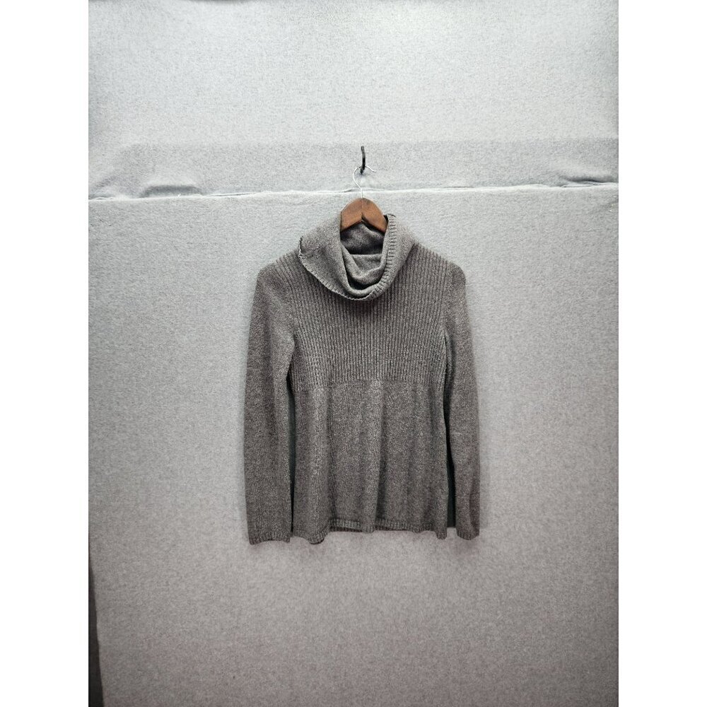 Banana Republic Womens Medium Luxury Cashmere Blend‎ Gray Sweater